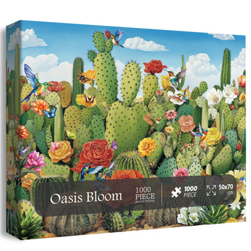 Oasis Bloom Jigsaw Puzzle 1000 pezzi